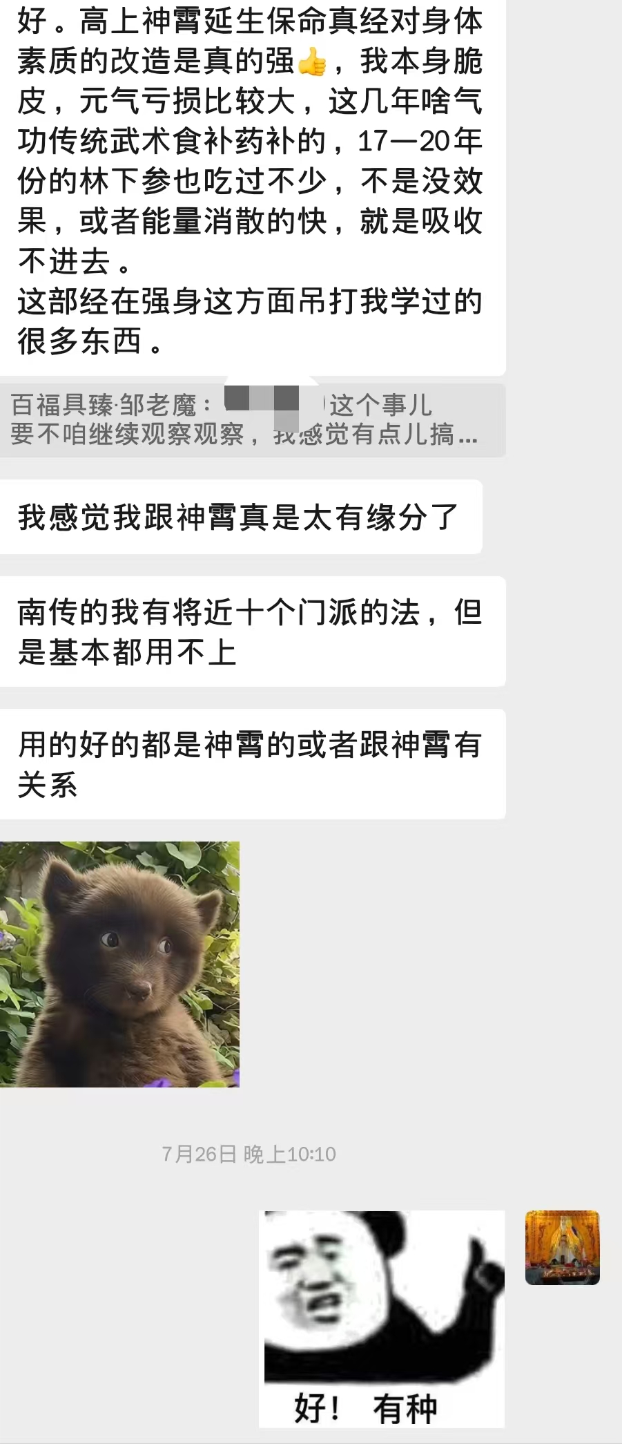 《高上神霄延生保命真经》强身、旺财一例